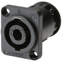 Main product image for Neutrik NL4MP-ST Speakon 4 Pole Panel Mount 092-053